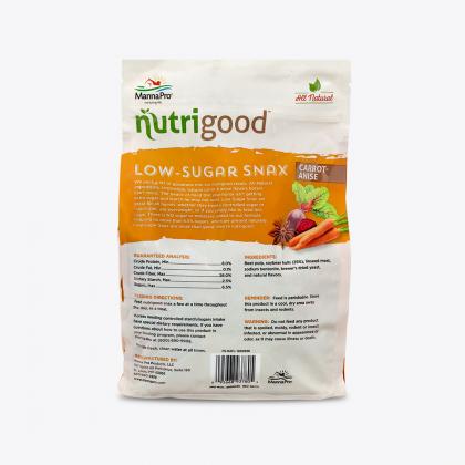NurtriGood Low Sugar Snax - 4lb - Carrot