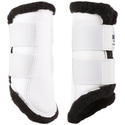 Original Dressage Sport Boot  - White w/ Black Fleece