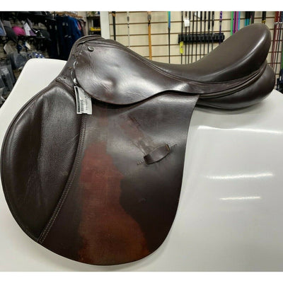 Unbranded AP Saddle - Brown - 16in Seat/5 1/2in tree