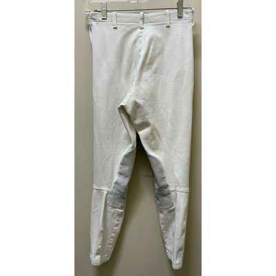 On Course Breeches - White -  26L - USED