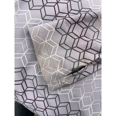 Noble Shirt - Purple Print - L - USED