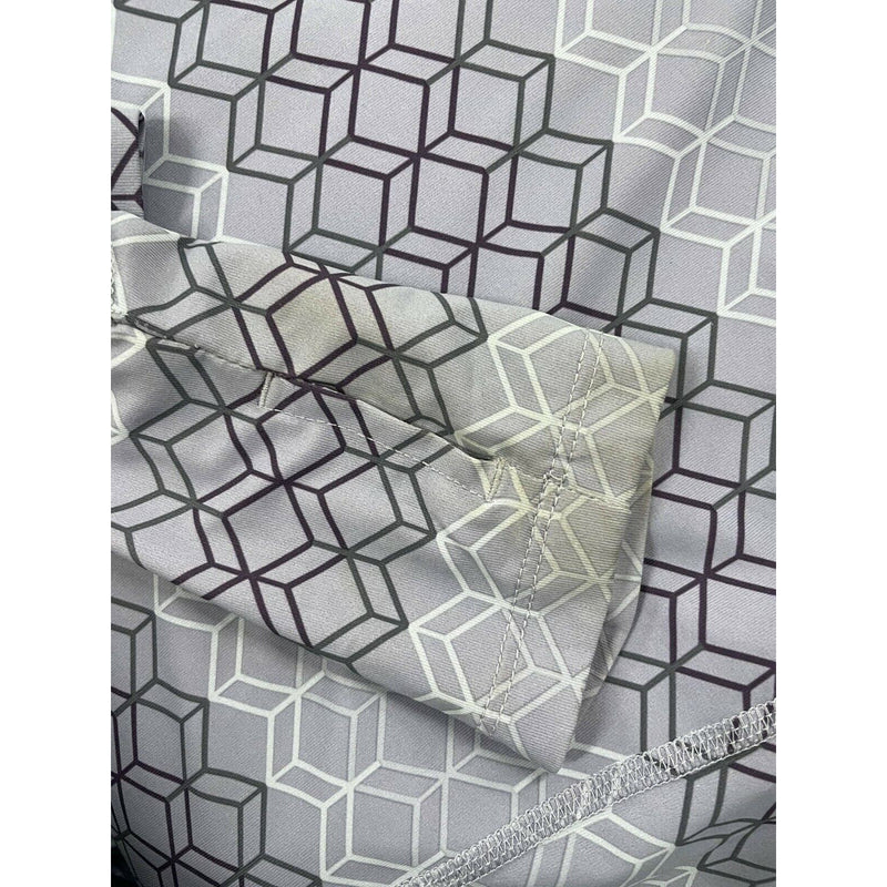 Noble Shirt - Purple Print - L - USED