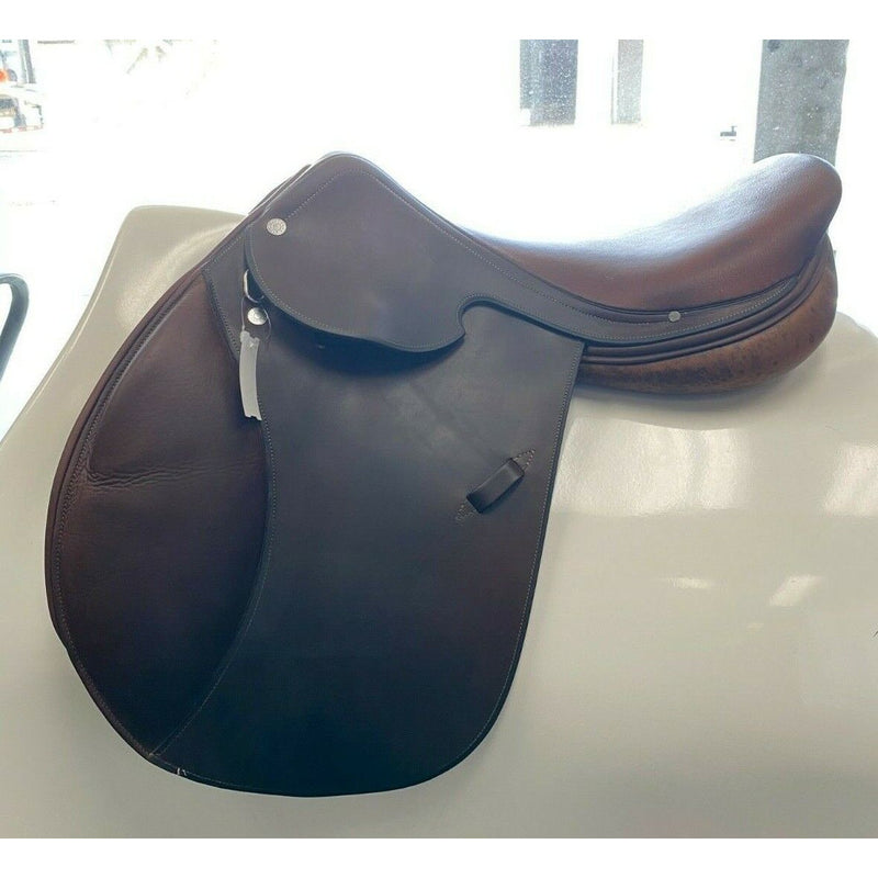 Hermes Saddle, Brown 17.5 Seat/Narrow Tree - USED