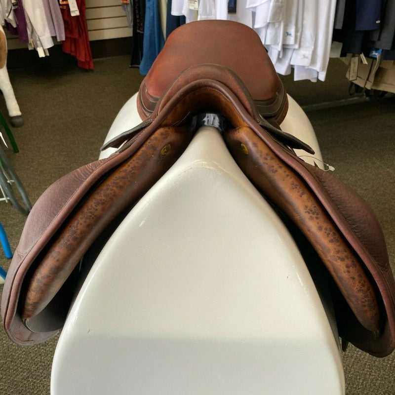 Hermes Saddle, Brown 17.5 Seat/Narrow Tree - USED