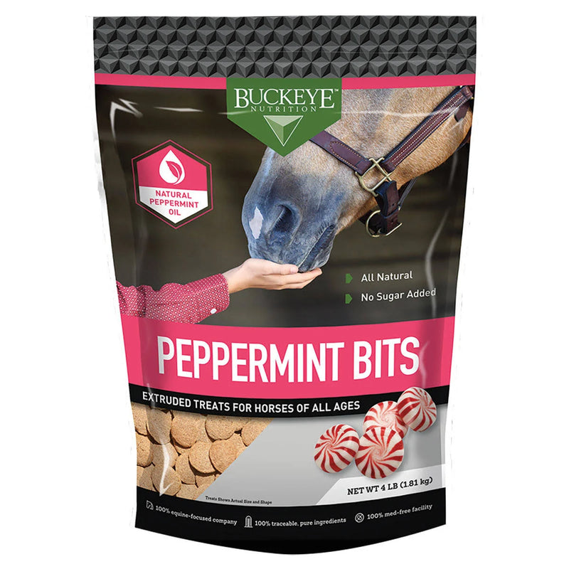 Buckeye Nutrition Horse Treats - Peppermint No Sugar Added