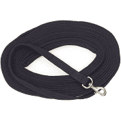 Centaur Web Lunge Line Loop End - 50 Ft Black